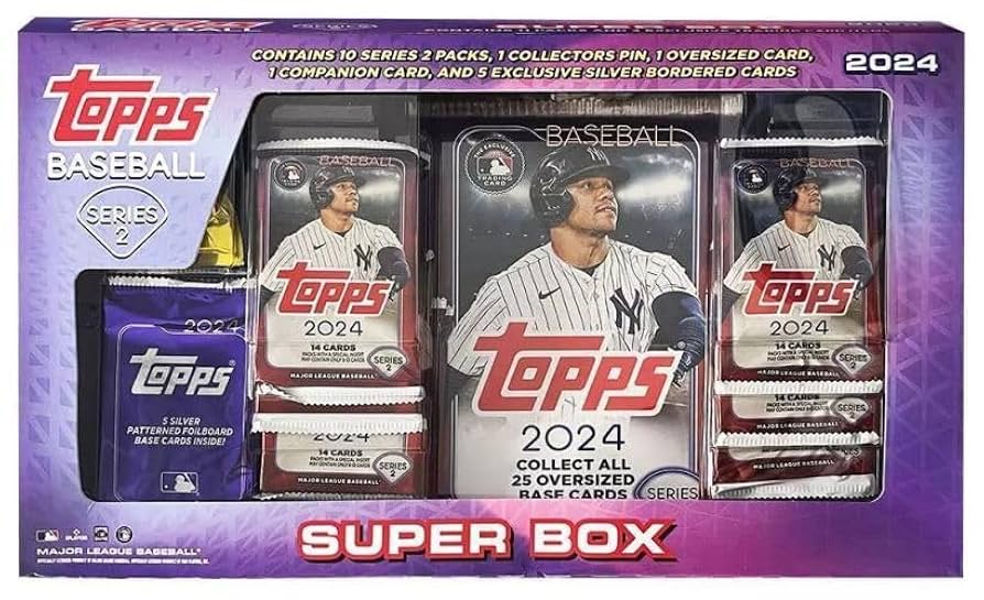 Amazon.com: 2024 Topps Series 2 Baseball SUPER Factory